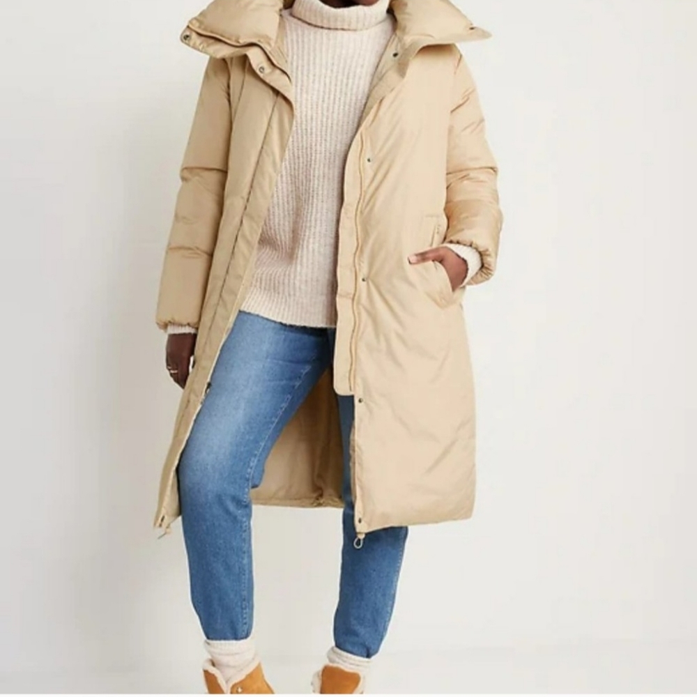 Long Down-Filled Puffer Jacket (new with tag)